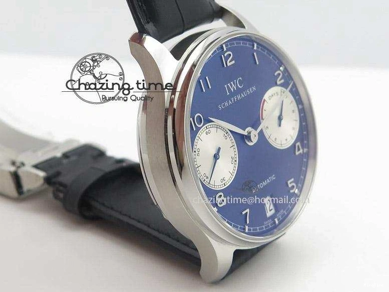 MIROTIME 0209 Portuguese Real PR IW500112 ZF 1:1 Laureus Edition On Black Leather Strap A Flexible 7369